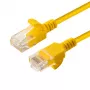 Microconnect V-UTP6A0015Y-slank netwerkkabel geel 0,15 m Cat6a U/UTP (UTP)