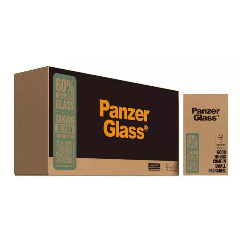 PanzerGlass ® beeldschermbescherming iPhone 16 | 15 | Ultra-Wide Fit | Bulk