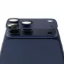 Camerabeschermingsglas PanzerGlass Fender Deep Blue voor iPhone 17 Pro Max, silicone, kras- en stootvast