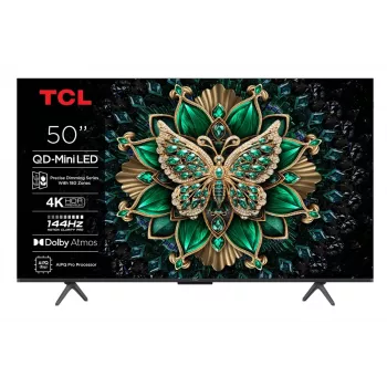 TCL 50Q6C tv 127 cm (50 inch) 4K Ultra HD smart-tv Wi-Fi metallic