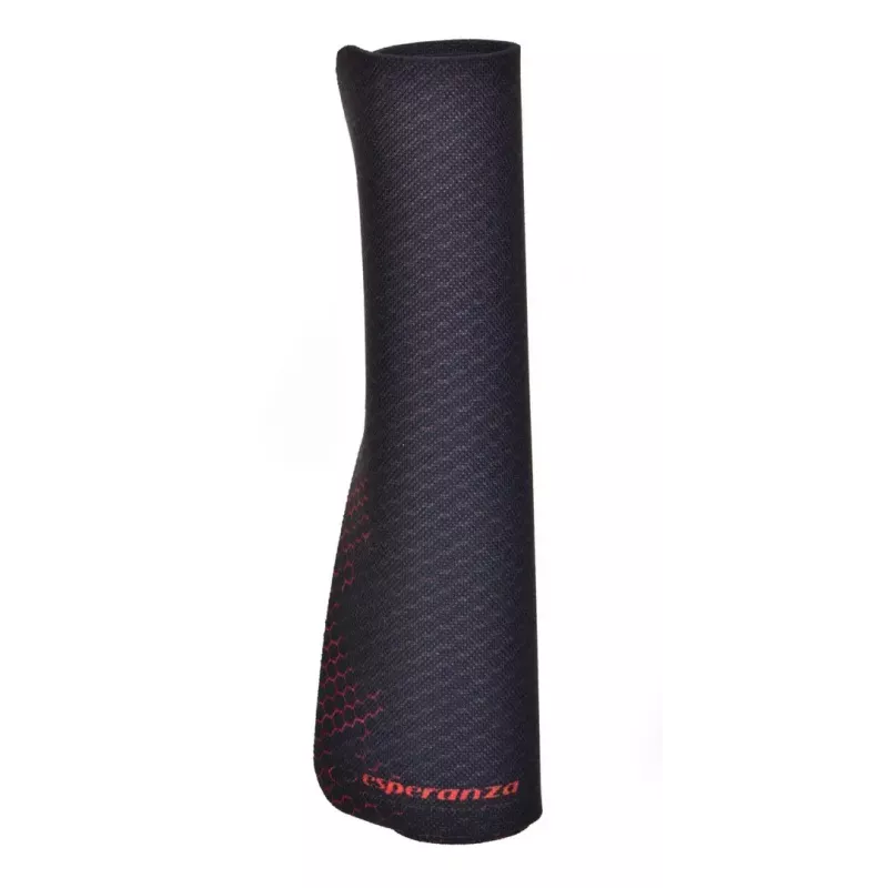Muispad ESPERANZA EGP101R — gamingpolyester, maat S 250×200×2 mm, antislipbasis, oranje gemusterd oppervlak