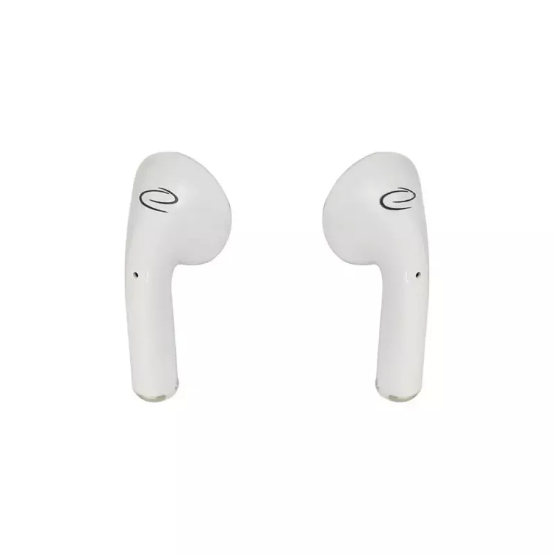 Draadloze in-ear-koptelefoon ESPERANZA EH237W — Bluetooth 5.3, touchbediening, 3–4 uur accu, wit