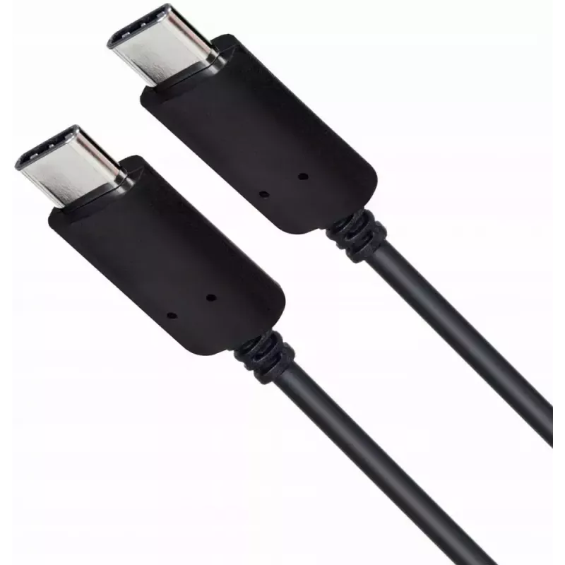 USB-C-kabel TB AKTBXKUCC2SI10B, 1 m, siliconen omhulsel, zwart