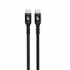 USB-C-kabel TB AKTBXKUCC2SI10B, 1 m, siliconen omhulsel, zwart