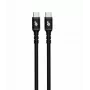 USB-C-kabel TB AKTBXKUCC2SI10B, 1 m, siliconen omhulsel, zwart