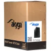 Akyga AK939BL midi-tower pc-behuizing, ATX / Micro-ATX / Mini-ITX, 2x USB 2.0, zonder voeding, zwart