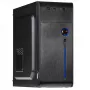 Akyga AK939BL midi-tower pc-behuizing, ATX / Micro-ATX / Mini-ITX, 2x USB 2.0, zonder voeding, zwart