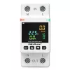 Eenfasige energieverbruiksmeter QOLTEC 50981 DIN35 230V 50Hz