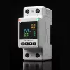 Eenfasige energieverbruiksmeter QOLTEC 50981 DIN35 230V 50Hz