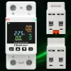 Eenfasige energieverbruiksmeter QOLTEC 50981 DIN35 230V 50Hz