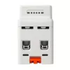 Eenfasige energieverbruiksmeter QOLTEC 50981 DIN35 230V 50Hz