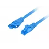 LANBERG netwerkkabel Cat6a RJ-45 naar RJ-45 S/FTP LSZH, 1 m, blauw
