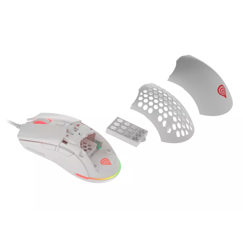 GENESIS Krypton 750 muis gaming rechtshandig USB Type-A optisch 2000 DPI