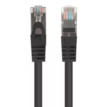 Lanberg PCF6-20CC-0025-BK Cat.6 FTP patchkabel, 0,25 m, Zwart, verpakking van 10