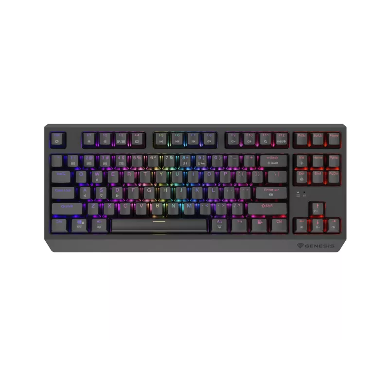 GENESIS Thor 230 TKL toetsenbord gaming USB + RF draadloos + Bluetooth QWERTZ zwart