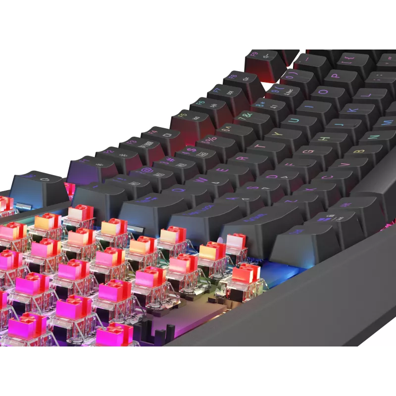 GENESIS Thor 230 TKL toetsenbord gaming USB + RF draadloos + Bluetooth QWERTZ zwart