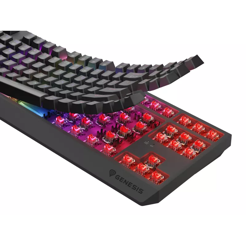 GENESIS Thor 230 TKL toetsenbord gaming USB + RF draadloos + Bluetooth QWERTZ zwart