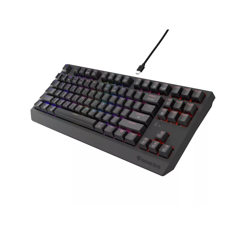 GENESIS Thor 230 TKL toetsenbord gaming USB + RF draadloos + Bluetooth QWERTZ zwart