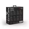 Headset Savio NEXUS bedrade gaming-headset zwart