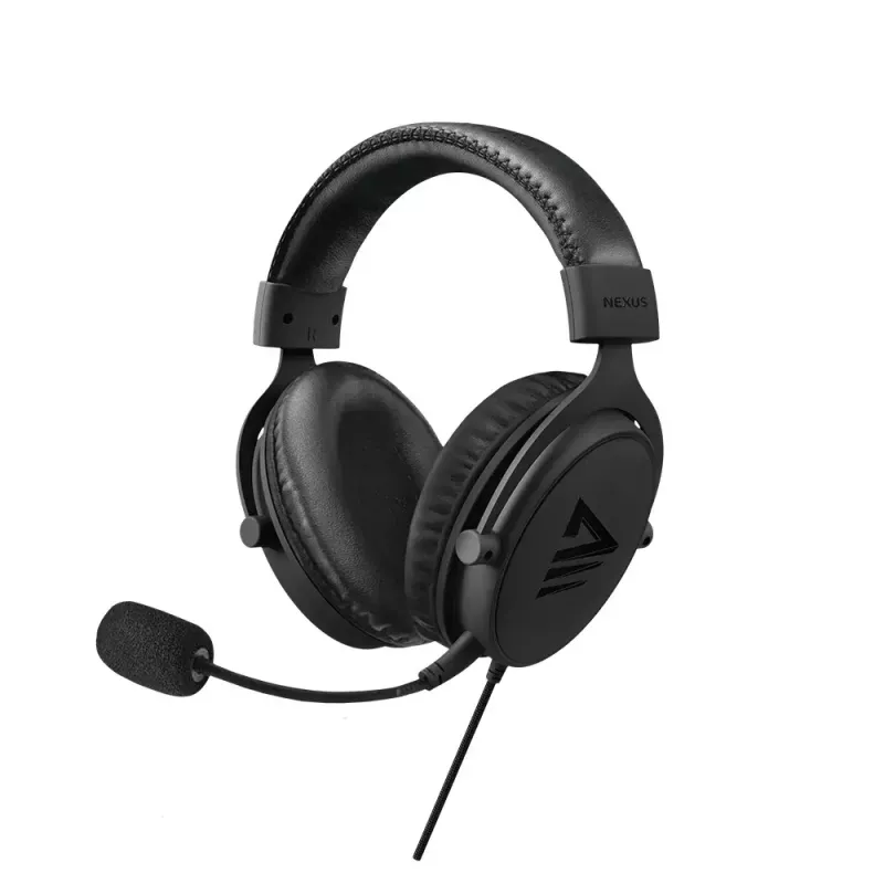 Headset Savio NEXUS bedrade gaming-headset zwart