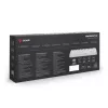Savio WHITEOUT X2 RED gaming-toetsenbord USB QWERTY mechanisch 61 toetsen