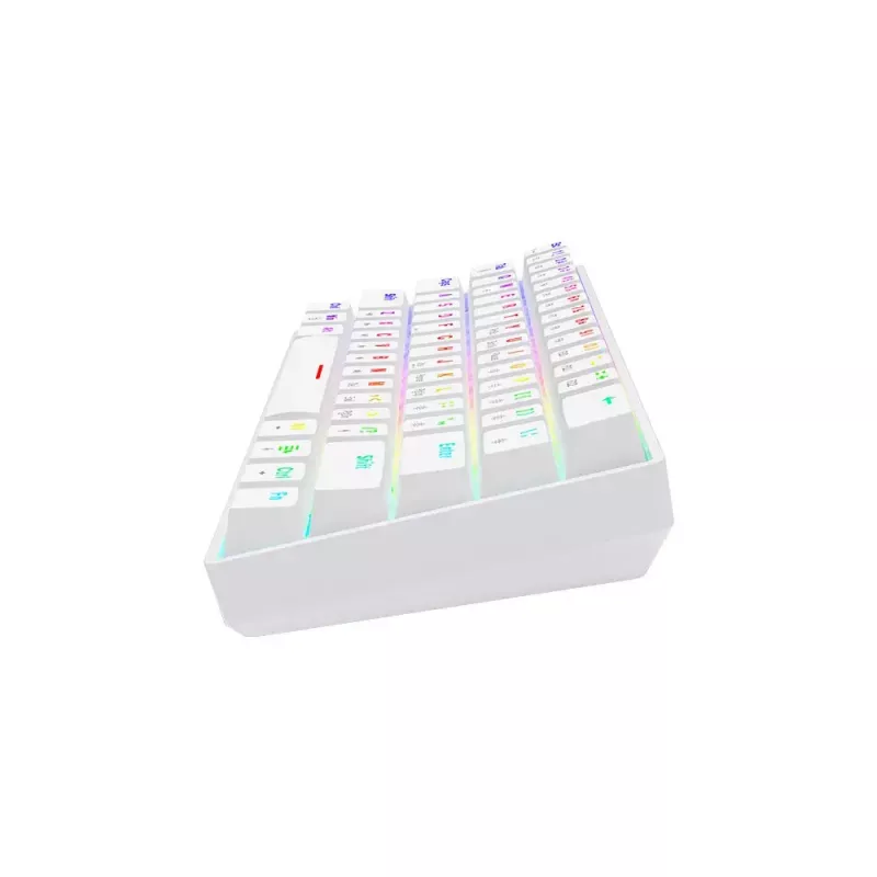 Savio WHITEOUT X2 RED gaming-toetsenbord USB QWERTY mechanisch 61 toetsen