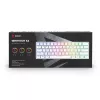 Savio WHITEOUT X2 RED gaming-toetsenbord USB QWERTY mechanisch 61 toetsen