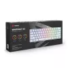 Savio WHITEOUT X2 RED gaming-toetsenbord USB QWERTY mechanisch 61 toetsen