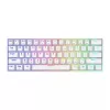 Savio WHITEOUT X2 RED gaming-toetsenbord USB QWERTY mechanisch 61 toetsen