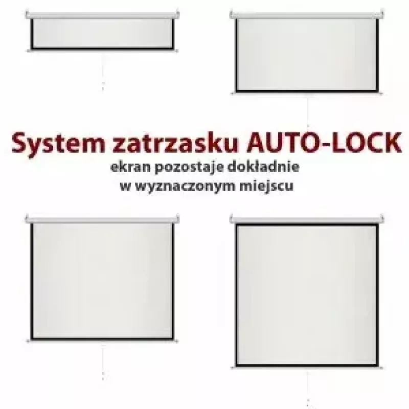 Projectiescherm ART ER M96 1:1