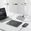 Stekkerdoos MACLEAN MCE393 W — 4 stopcontacten + 3×USB, 110–240V, 2,1A USB, 2500W, 3 m, wit