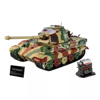 Constructiespeelgoed tank Cobi Tiger II Königstiger schaal 1:12 model