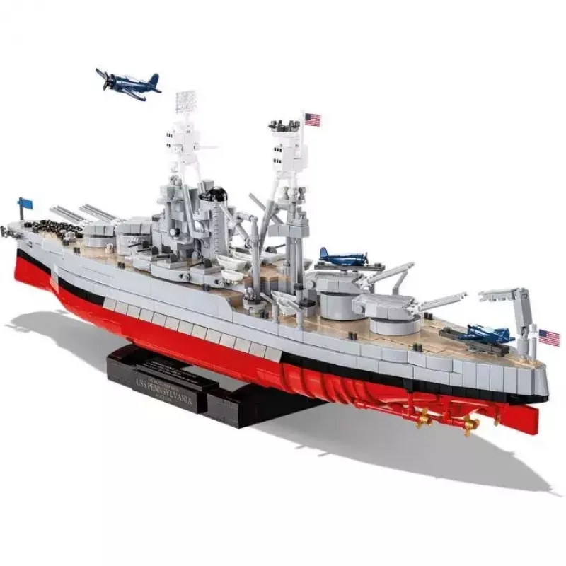 Bouwset COBI Pennsylvania-klasse slagschip 2in1 Executive Edition 2088 onderdelen