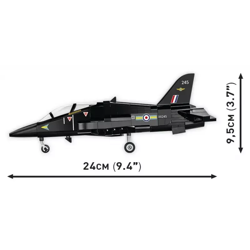 Constructiespeelgoed Cobi BAe Hawk T1 modelbouwpakket 5845 onderdelen van Cobi