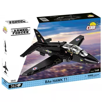 Constructiespeelgoed Cobi BAe Hawk T1 modelbouwpakket 5845 onderdelen van Cobi
