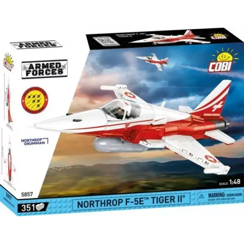 Constructiespeelgoed Cobi Northrop F-5E Tiger II model 5857 bouwsteenset