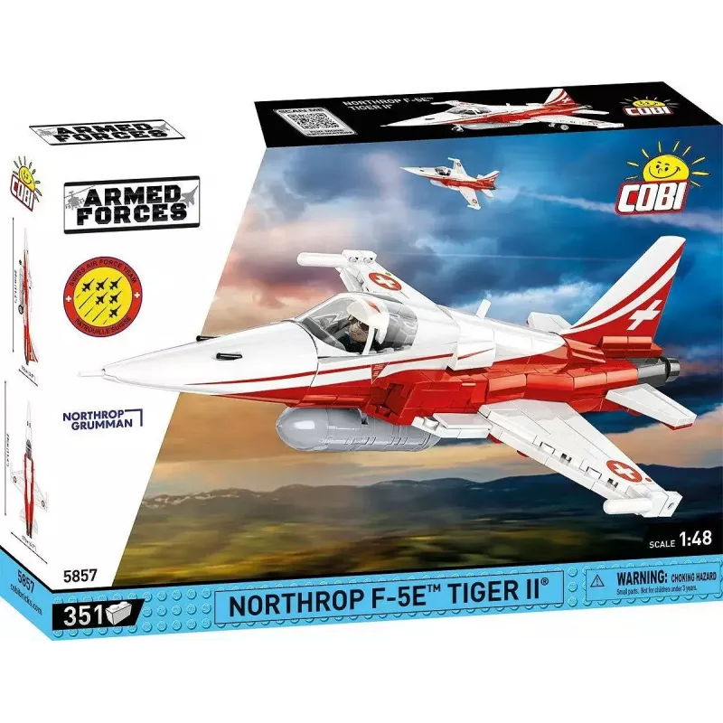 Constructiespeelgoed Cobi Northrop F-5E Tiger II model 5857 bouwsteenset
