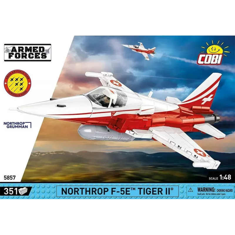 Constructiespeelgoed Cobi Northrop F-5E Tiger II model 5857 bouwsteenset