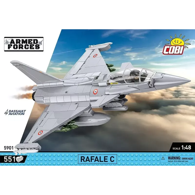 Constructieblokken set Cobi Rafale C 551 onderdelen model COBl-5901