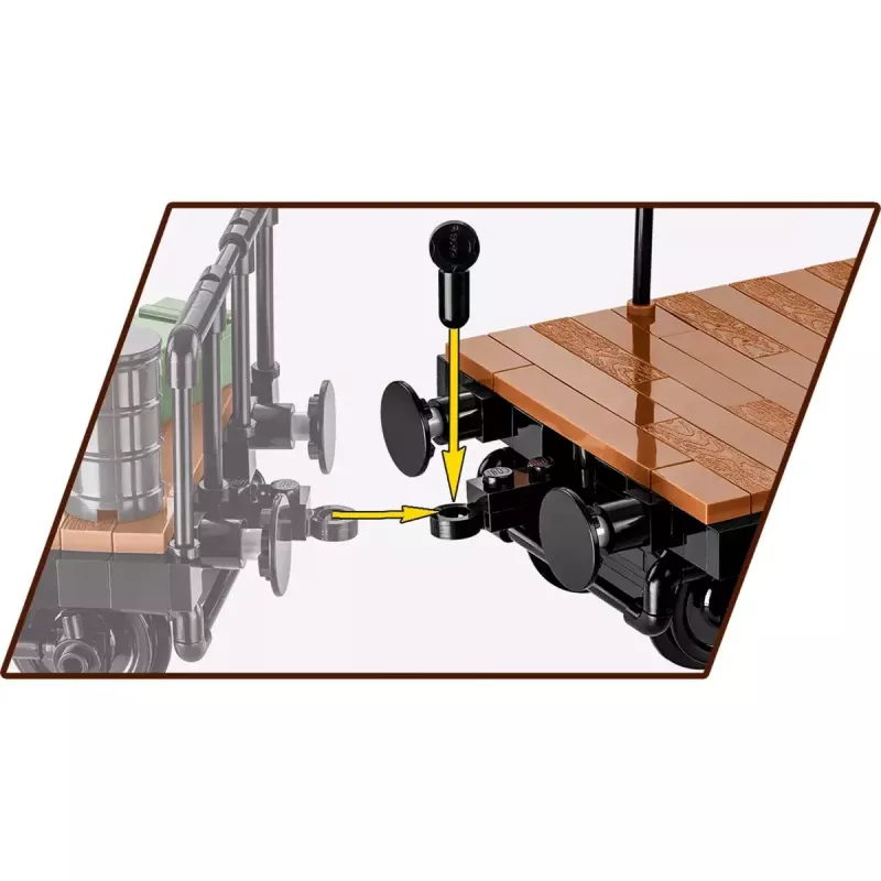 Constructiespeelgoed Cobi zware vrachtwagen model COBI-6284, schaal 1:35
