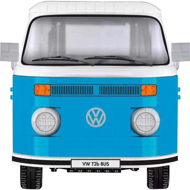 Cobi constructiespeelgoed Volkswagen T2b bus, lichtblauw/wit, schaal 1:12