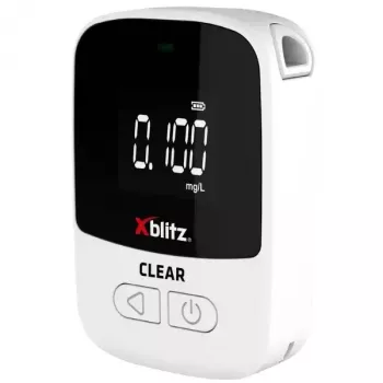 Alkoholtester Xblitz XB-CLEAR ELEKTROCHEMISCHE sensor, draagbare handtester