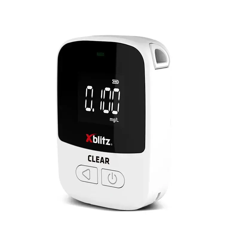 Alkoholtester Xblitz XB-CLEAR ELEKTROCHEMISCHE sensor, draagbare handtester
