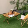 Opvouwbare tafel PROMIS ST90 rolbare, draagbare toeristentafel, verpakking van één stuk