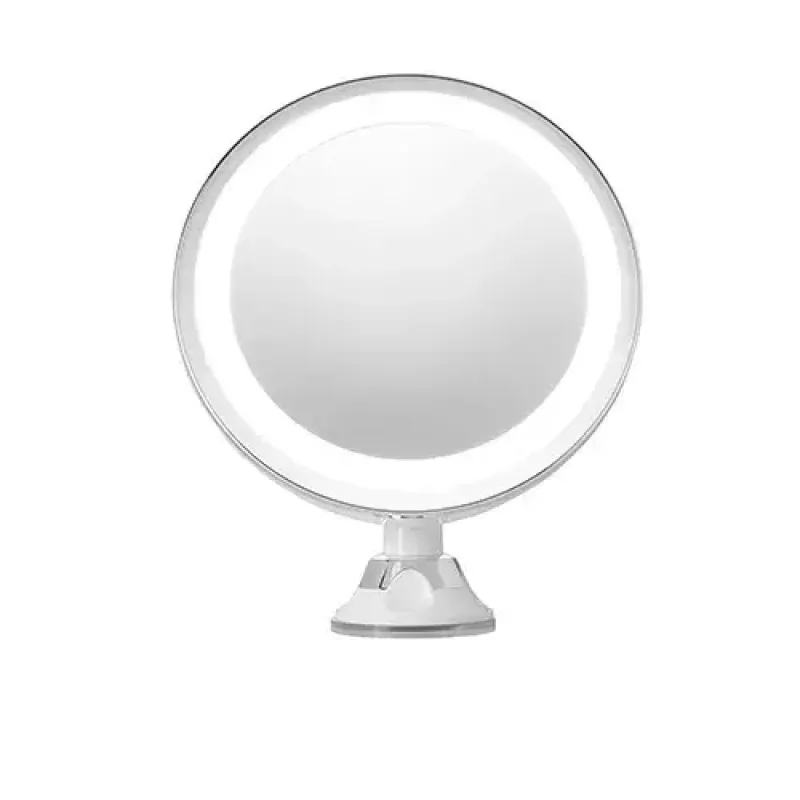 Make-upspiegel vrijstaand rond wit Adler AD 2168