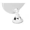 Make-upspiegel vrijstaand rond wit Adler AD 2168