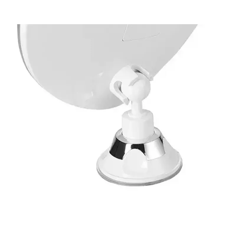 Make-upspiegel vrijstaand rond wit Adler AD 2168