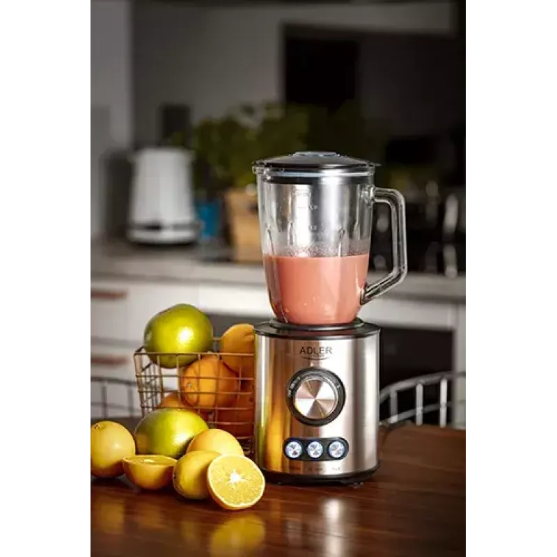 Tafelmixer Adler AD 4078 zwart roestvrij staal transparant