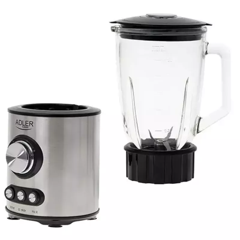 Tafelmixer Adler AD 4078 zwart roestvrij staal transparant
