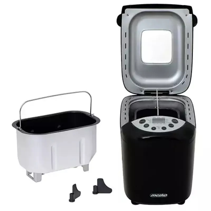 Broodmachine Mesko Home MS 6022 850 W zwart digitale timer